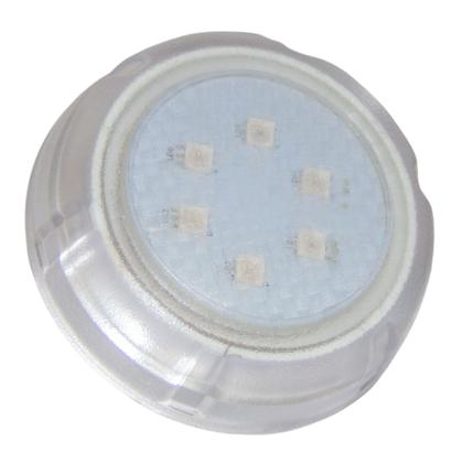Imagem de Kit 4 Hiper LED Piscina 9W RGB Policarbonato Alvenaria