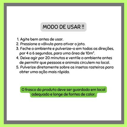 Imagem de Kit 4 Inseticidas Pro Inset Multi-inseticida Mata Insetos