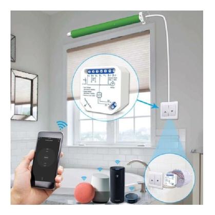 Imagem de Kit 4 Interruptores Cortina Inteligente Alexa E Google Home