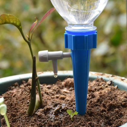 Imagem de Kit 4 Irrigador Dosador Regador Automático Jardim Planta