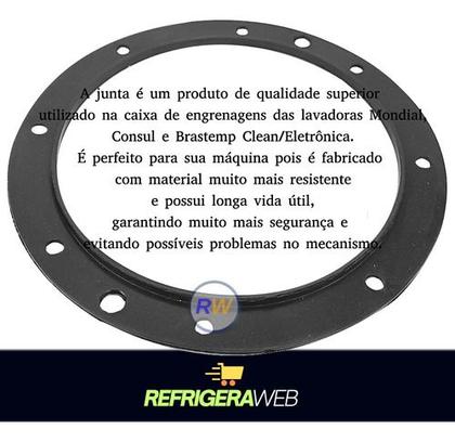 Imagem de Kit 4 Juntas Caixa Engrenagem Compatível C/ Brastemp Consul