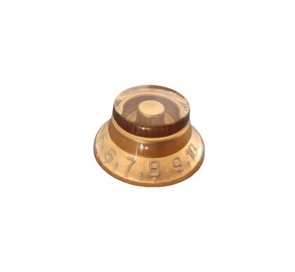Imagem de Kit 4 Knob Guitarra Bell Dourado Unidade Wave NKP061