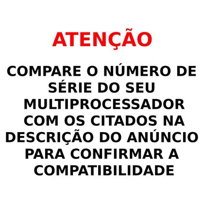 Imagem de Kit 4 Lamina Corte Multiprocessador Philco Britânia Philco