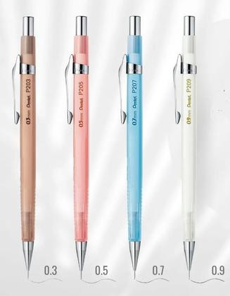 Imagem de Kit 4 Lapiseira Sharp For Clena Pentel