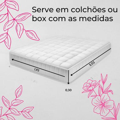 Imagem de Kit 4 Lençol Colcha Super king Malha 3 Pçs Estampas Sortidas