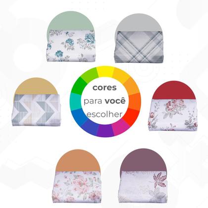 Imagem de Kit 4 Lençol Elástico Cama Box Casal Toque Macio