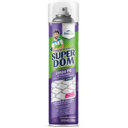 Imagem de Kit 4 Limpa Pó Ar Comprimido Domline 300Ml Teclados Pc