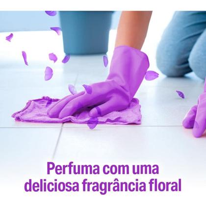 Imagem de Kit 4 Limpador Diluível Ajax Festa Das Flores - Flores do Campo 500Ml