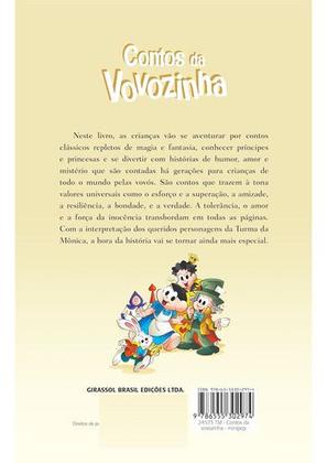 Imagem de Kit 4 Livros Turma Da Mônica Para Crianças Fábulas Lendas Biblioteca Infantil Clássica