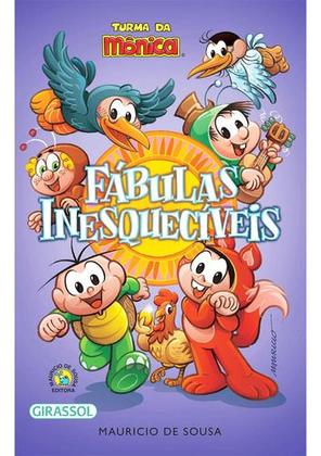 Imagem de Kit 4 Livros Turma Da Mônica Para Crianças Fábulas Lendas Biblioteca Infantil Clássica