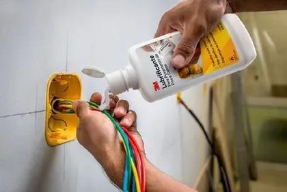 Imagem de Kit 4 lubrificante puxa cabo puxamento cabos e fios pro 500ml 3m