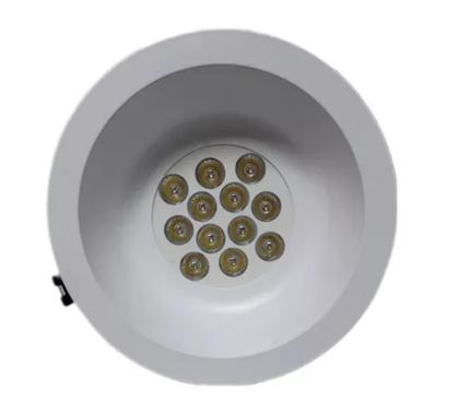 Imagem de Kit 4 Luminária Cob Led Circular Embutir 12w 6500k Bivolt