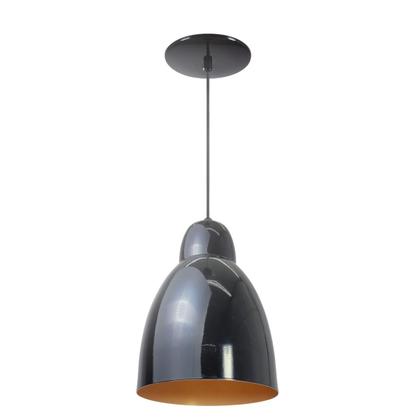 Imagem de Kit 4 Luminária Pendente Bala Com Interior Cobre Com Fiação 110/220v