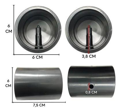 Imagem de Kit 4 luva para sensor de temperatura rev. 001 lxp