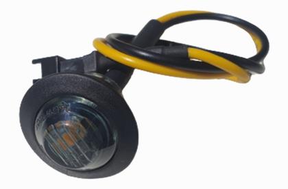 Imagem de Kit 4 Luz Led Conjunto Completo Cor Âmbar P/ Grade Universal Saveiro Hylux F250 Ranger Amarok Strada