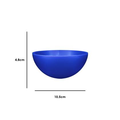 Imagem de Kit 4 Mini Bowl Azul 240Ml Plástico Premium