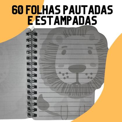 Imagem de Kit 4 Mini Cadernos Espiral Cute Cartoon Diary Pocket Book Pautado