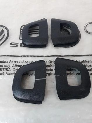 Imagem de Kit 4 Molduras Acabamento Vidro Traseiro Saveiro G5 G6 Origi