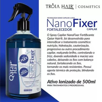 Imagem de Kit 4 Nano Fixer Potencializador Ionizador A Jato 1 De Cada Cor 4x500ml Qatar