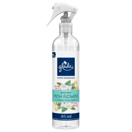 Imagem de Kit 4 Odorizador Ambiente Fresh Flowers Glade Home Fragrance Frasco 265ml cada