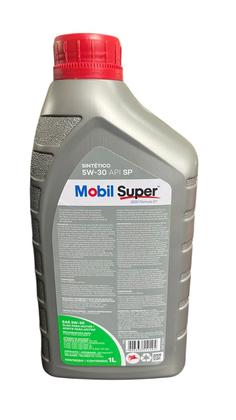 Imagem de Kit 4 Óleos Motor Mobil Super 5W30 Api Sintético Dexos1 1L