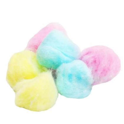 Imagem de Kit 4 Pacotes de Algodão Puro Macio Colorido 80g Use it