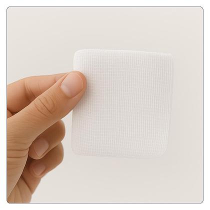 Imagem de Kit 4 Pacotes Gaze Não Estéril 13 Fios 240g para Curativo  1200 Unid