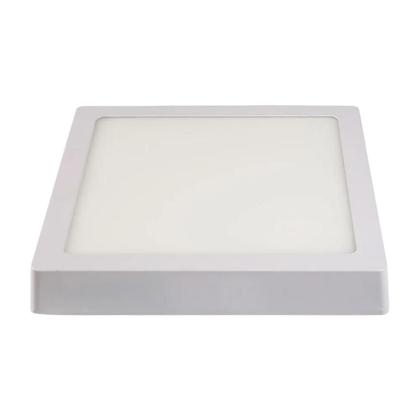 Imagem de Kit 4 Painel Led Sobrepor 18w Bivolt 6500k Quadrado Ourolux