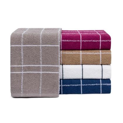 Imagem de Kit 4 Pano de Prato Copa Atoalhado Xadrez 100% Algodão