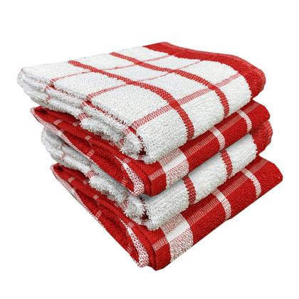 Imagem de Kit 4 Pano de Prato Copa Cozinha Absorvente Atoalhado Qua Vm