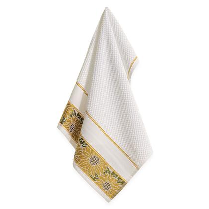 Imagem de Kit 4 Panos Copa Para Bordar Karsten Atoalhado Girassol