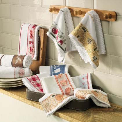 Imagem de Kit 4 Panos Copa Para Bordar Karsten Atoalhado Girassol