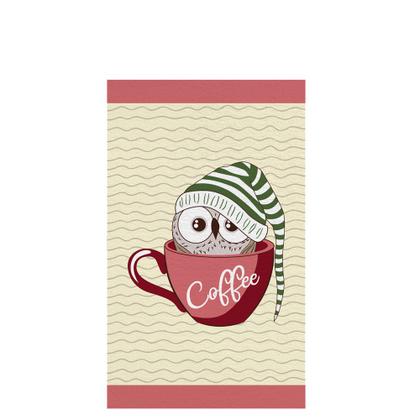 Imagem de Kit 4 Panos de Copa Felpudo Teka Primore - Corujas