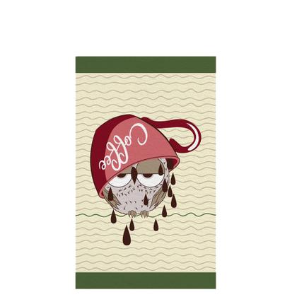 Imagem de Kit 4 Panos de Copa Felpudo Teka Primore - Corujas