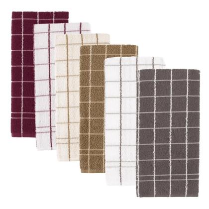 Imagem de kit 4 Panos de Prato Teka Atoalhado Chef 100% Algodão