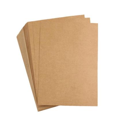 Imagem de Kit 4 Papel Kraft A4 200g reciclado multiuso Jandaia 50 folhas