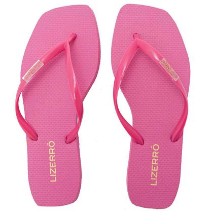 Imagem de Kit 4 Pares Chinelos Feminina Borracha Slim Leve Dia a Dia