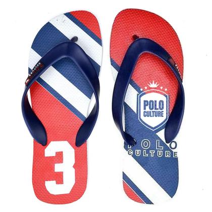 Imagem de Kit 4 Pares Chinelos Masculinos Polo Culture Verão Conforto