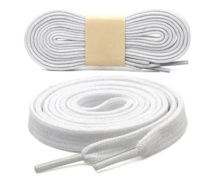 Imagem de Kit 4 Pares De Cadarços Chatos Para Tênis Casual Street Esportivo Unissex