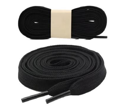 Imagem de Kit 4 Pares De Cadarços Chatos Para Tênis Casual Street Esportivo Unissex