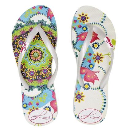 Imagem de Kit 4 Pares de Chinelos Feminino Estampado