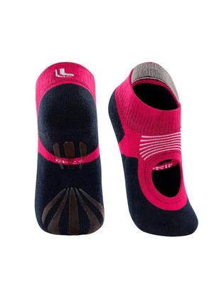 Imagem de Kit 4 Pares de Sapatilhas Antiderrapante Pilates Lupo 3286-002 Colorido