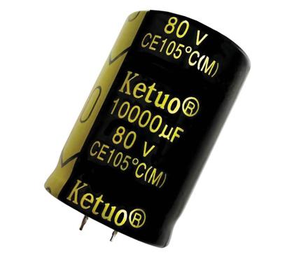 Imagem de Kit 4 pçs - capacitor eletrolitico 10000x80v - 10000uf x 80v