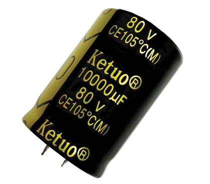 Imagem de Kit 4 pçs - capacitor eletrolitico 10000x80v - 10000uf x 80v
