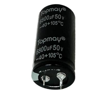 Imagem de Kit 4 pçs - capacitor eletrolitico 6800x50v - 6800uf x 50v