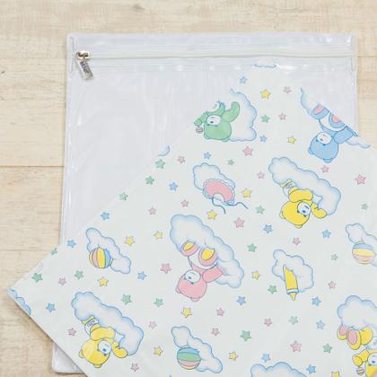 Imagem de Kit 4 Pçs Organizador de Mala Impermeável com Visor e Zíper