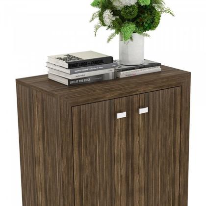 Imagem de Kit 4 peças com 1 Escrivaninha em L, 2 Estantes e 1 Balcão Espresso Móveis