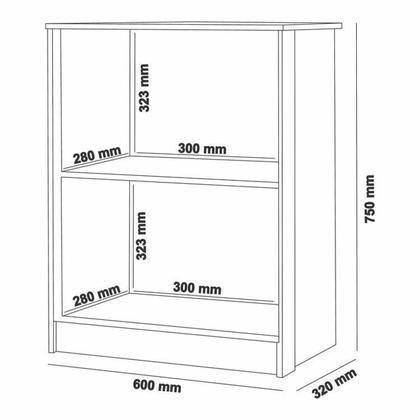 Imagem de Kit 4 Peças com 1 Mesa L 1 Armário 1 Estante Uma Porta 1 Estante 2 Portas