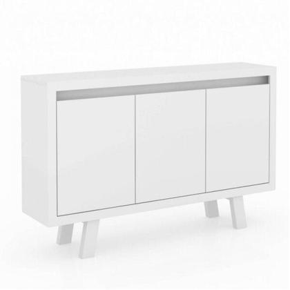 Imagem de Kit 4 Peças com Escrivaninha em L, Estante 4 Prateleiras, Armário Baixo e Balcão para Escritório