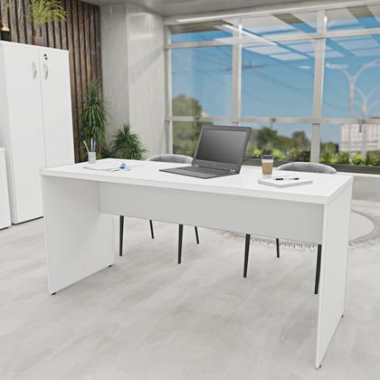 Imagem de Kit 4 Peças com Mesa para Escritório, Gaveteiro e 2 Armários